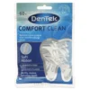 Dentek Comfort Clean (flos, rager, tongschraper) | Met fluoride coating | 60 stuks