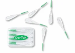 Dentek Comfort Picks Eco-Friendly | Medium | 40 stuks met reisdoosje
