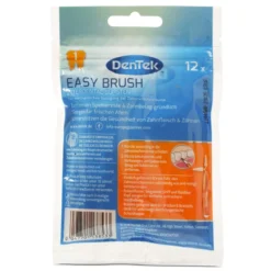 Dentek Easy Brush Ragers extra fijn ISO 1 (0,45 mm) met sluitkap | 12 stuks
