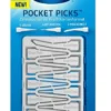 Dentek Pocket Picks | Verschillende Tandenstokers Voor Onderweg | 33 stuks