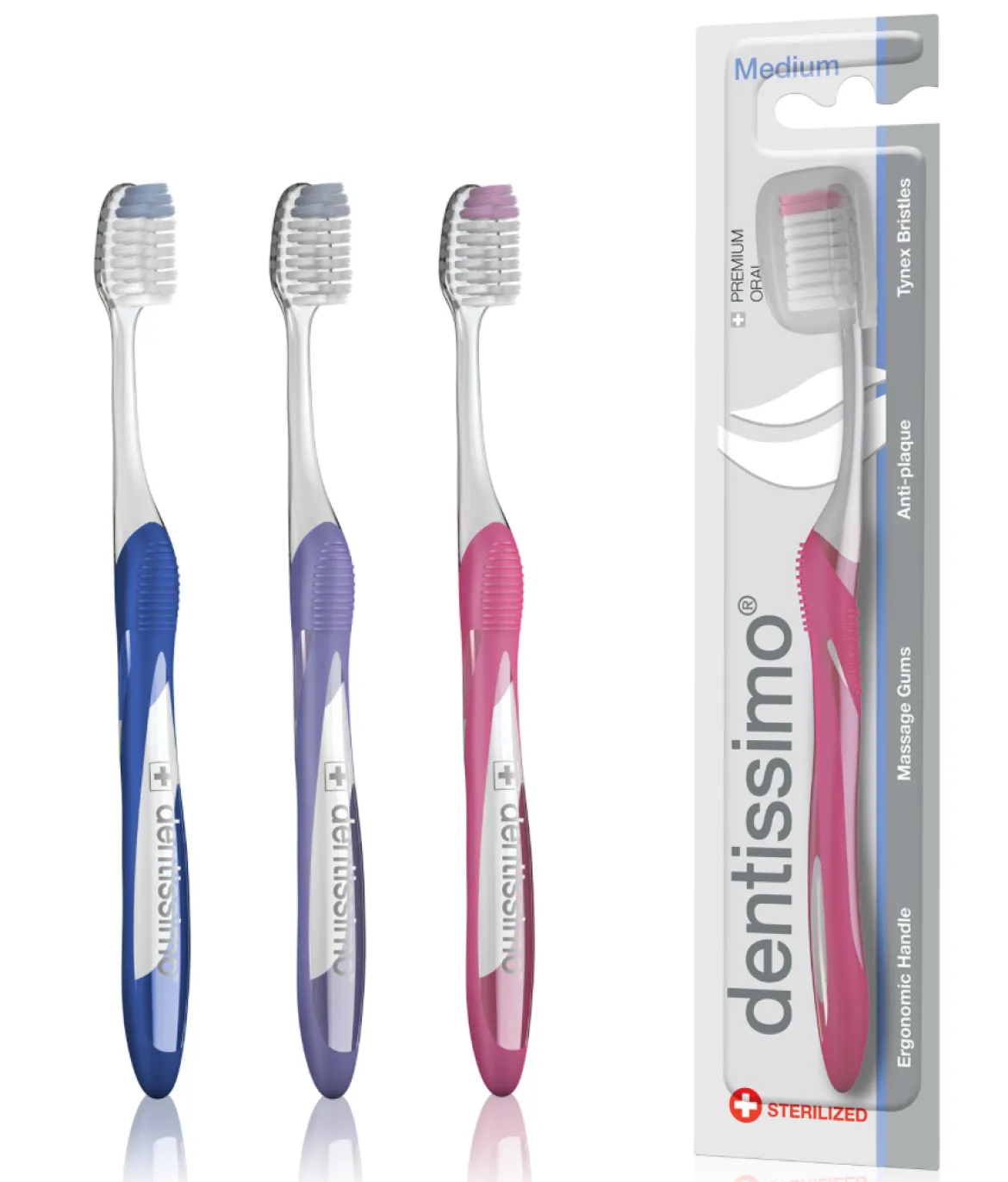 Dentissimo Medium Handtandenborstel