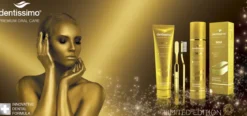 Dentissimo Mondwater Whitening Gold