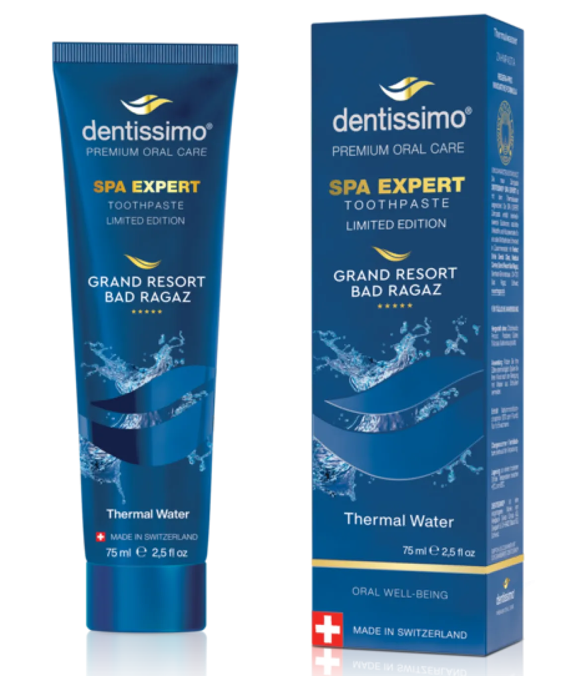 Dentissimo Spa Expert toothpaste with thermal water