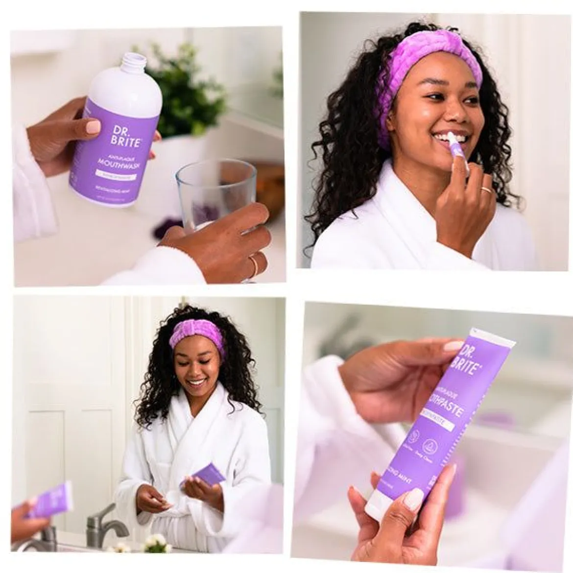 Dr. Brite Mondwater Anti Plaque - Herbal Fresh