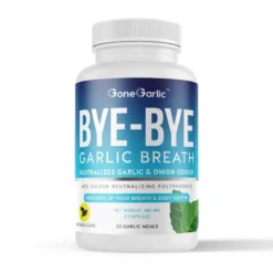 GoneGarlic™ Anti Knoflook Adem - Knoflookgeur Uit Mond Tabletten (60)
