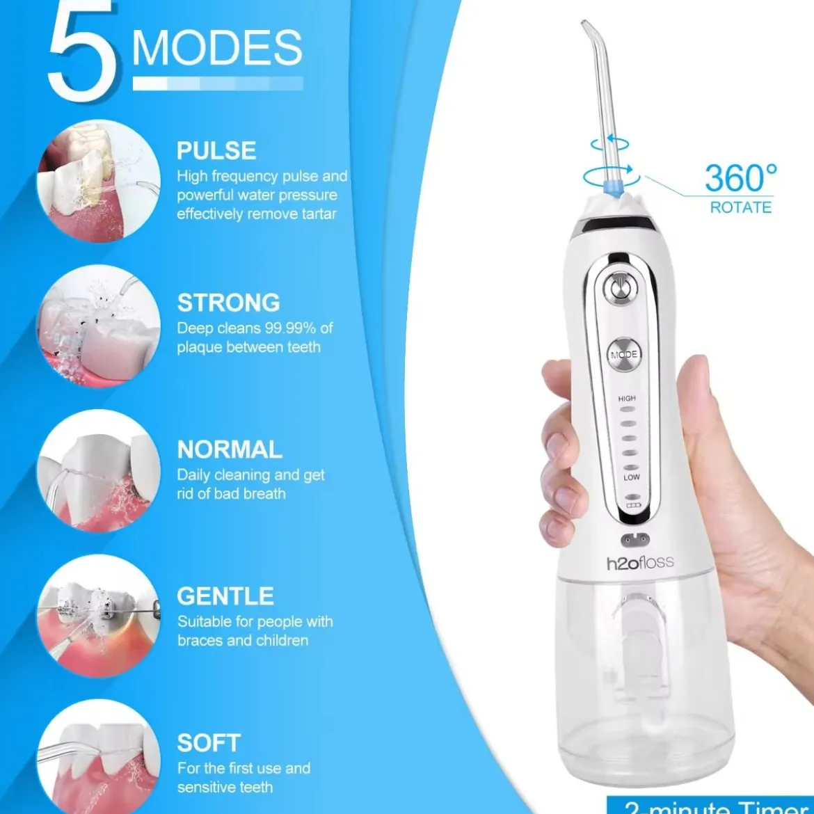 Hali-Q Elektrische Waterflosser
