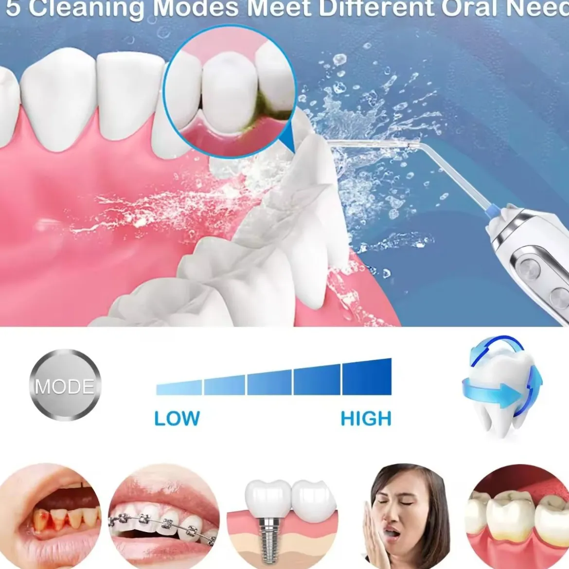 Hali-Q Elektrische Waterflosser