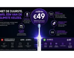 JuliBrite® His & Hers Elektrische Tandenborstelset