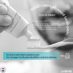 JuliBrite® Tandpasta met nano-hydroxyapatiet & actieve zuurstof