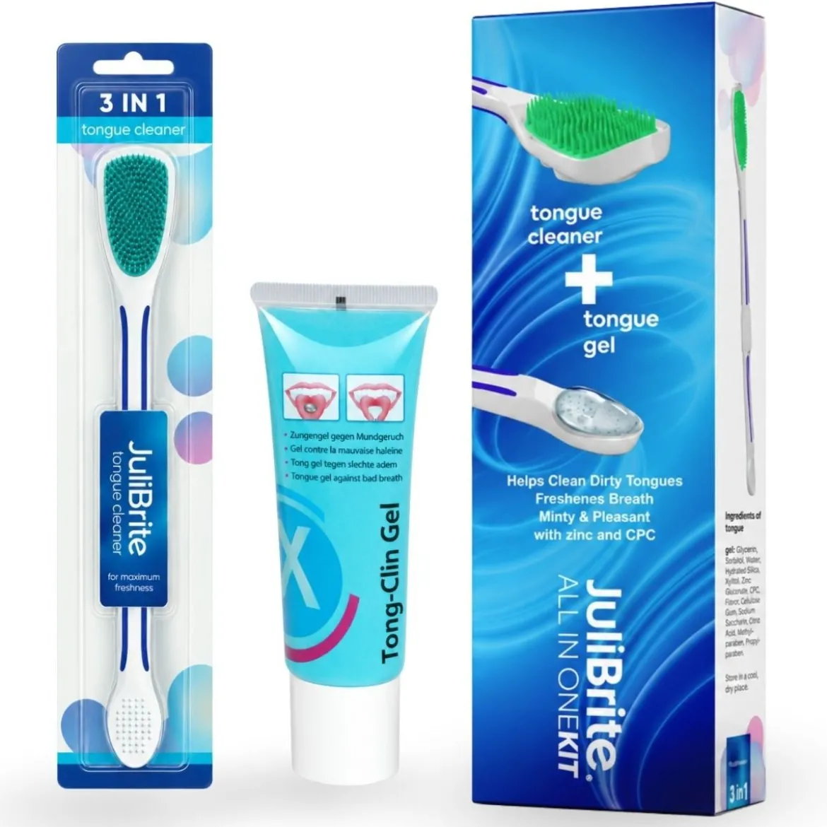 JuliBrite® Tongreiniger & Gel