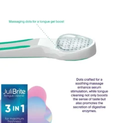 JuliBrite® Tongreiniger 2-pack (groen)