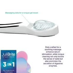JuliBrite® Tongreiniger 2-pack (zwart)
