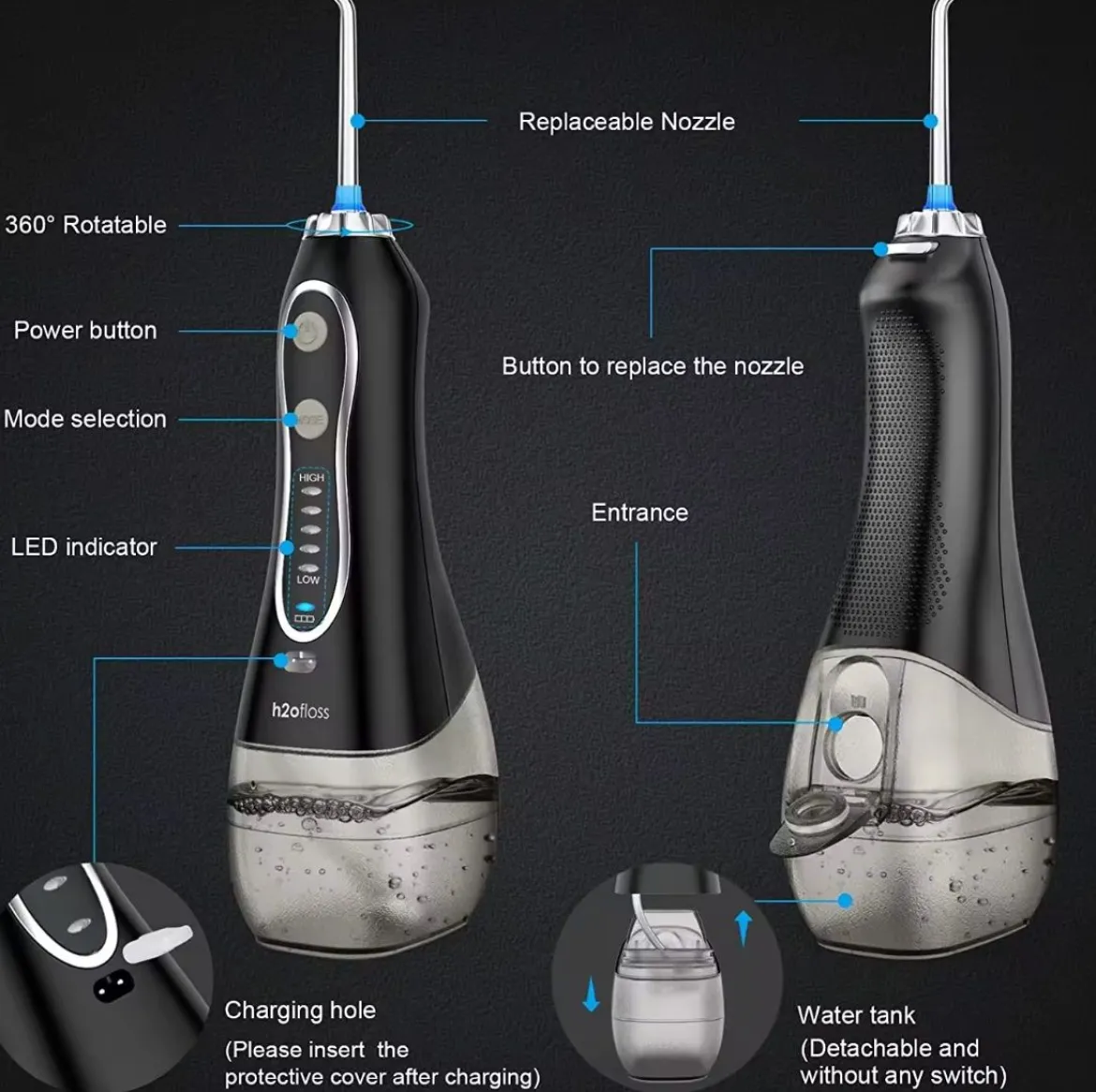 LuminiteRx Waterflosser