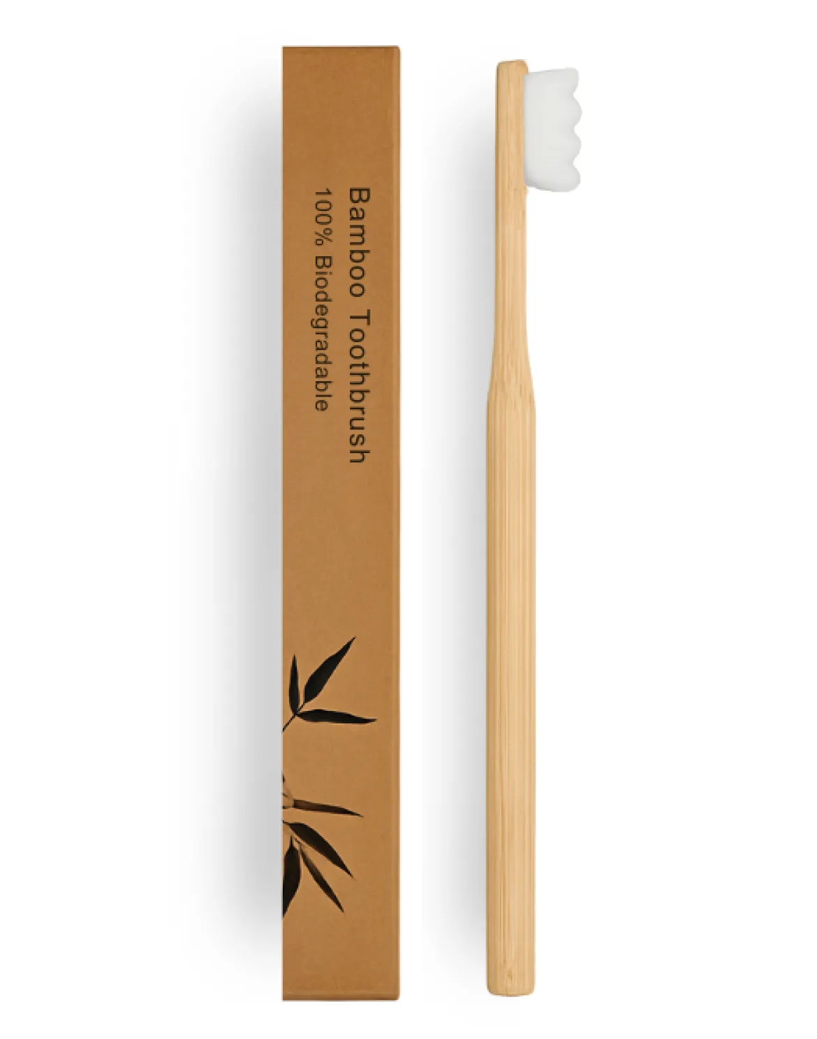 MiBrush Ultra Zachte Bamboe Tandenborstel (Golvend)