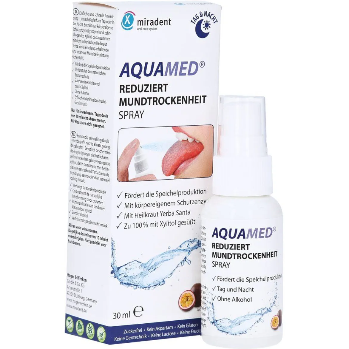 Miradent Aquamed Hydraterende Spray