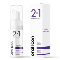 Oral Icon® Paarse Whitening Tandpasta & Foam