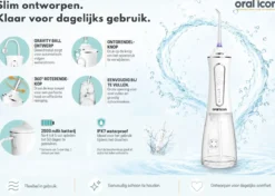 Oral Icon® Pulserende Elektrische Waterflosser