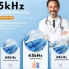 Oral Icon® Ultrasonische Beugel & Aligner Reiniger Dental Pod (Zwart)