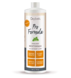OxyFresh Patented Zink Mondwater