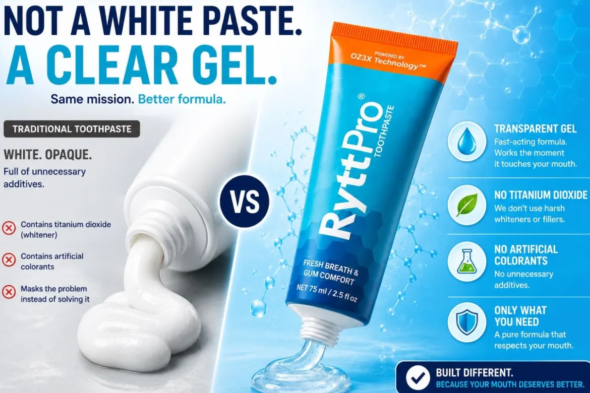 RyttPro® Fresh Breath Tandpasta Magic Mint 75ML