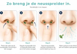 SleepRight® Neusspreider met Mentholdamp | Vrijer Ademen