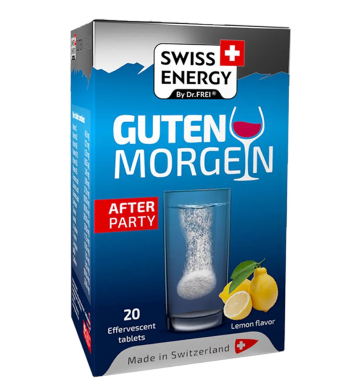 Swiss Energy® Alcohol Adem Geur Neutraliserende Bruistabletten (20st)