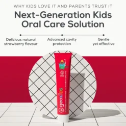 UK Organics Kindertandpasta met Fluoride (tube)
