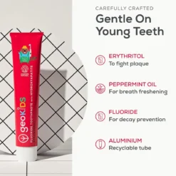 UK Organics Kindertandpasta met Fluoride (tube)